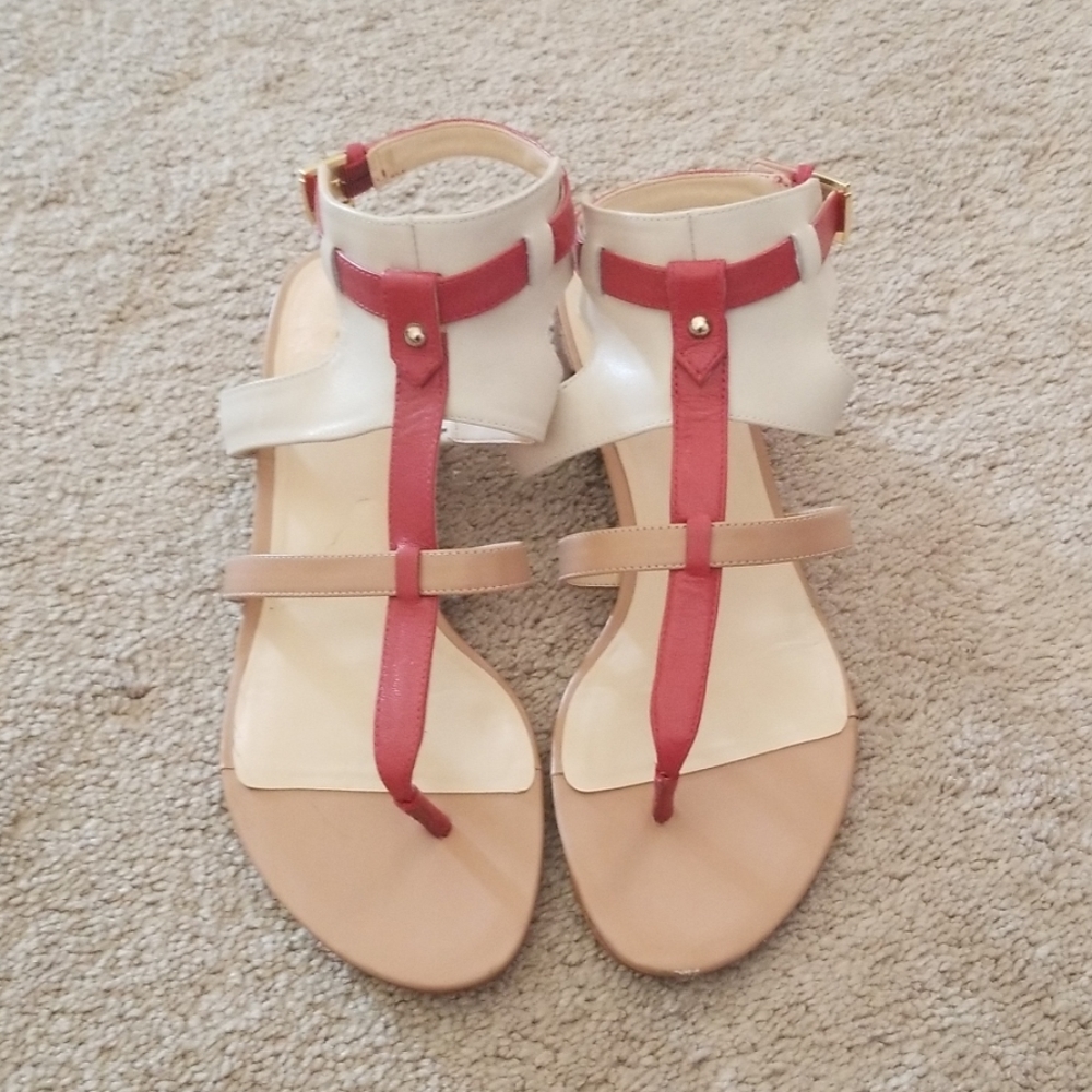 Nine West Gladiator Block Heel Sandals